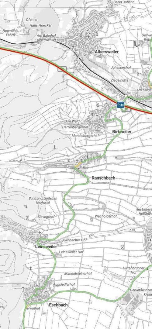 02.04.2026 - Sperrung. Sanierung Weinstraße. Start Mitte Mai.