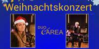 Das Duo Carea gibt im Café Kaffeefleck an Nikolaus ein Weihnachts-Konzert. 