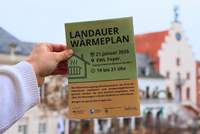 Am Dienstag, 21. Januar, findet die Info-Veranstaltung zum Lder Wärmeplan für die Südstadt statt. Anschließend besucht die Klimastabsstelle bis Mitte April nach und nach alle anderen Stadtquartiere und Stadtdörfer. Foto. Stadt. LD. Frei.
