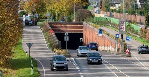 10.08.2026 - Tunnelsperrung. In KA. Morgennacht.