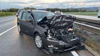 Rund 50.000 Schaden ist bei einem Auffahrunfall auf der A 65 entstanden. 