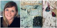 „Gespräche in Farbe- Eine Auswahl Gedanken auf Papier“. Silke Lack stellt ab 25. Oktober im Weißenburger Tor ihre Werke aus. 