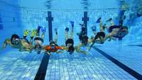 Spaß im Nass. Die Tauchsportgruppe Klingenmünster hat montags ihren Trainingstag. Foto. Karsten Kasper. Frei 
