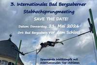 Die Planung für das internationale Stabhochsprung-Meeting im Mai vor dem Schloss in BZA sind angelaufen. 