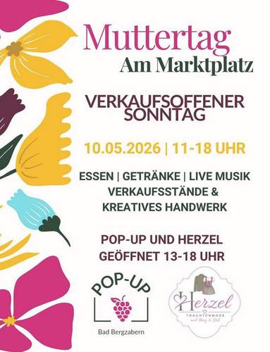 Auf dem Marktplatz in BZA lädt das Pop-up-Team zum Feiern bei Verköstigung und Live-Musik ein. Zum Verkaufsoffenen Sonntag in der Innenstadt. 