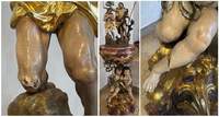 Zwei Figuren des Taufbeckens in der Venninger Kirche wurden beschädigt.