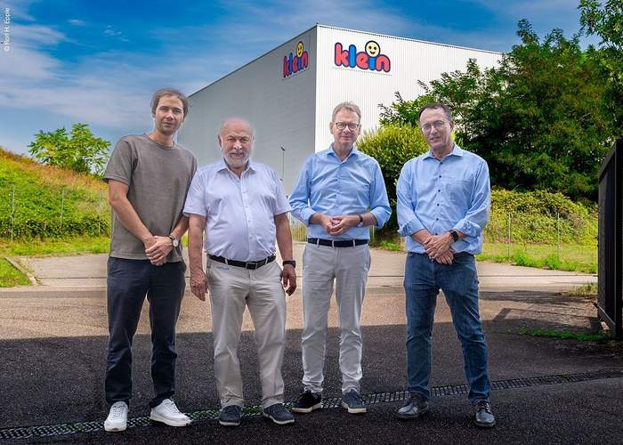 Dominik Klein, Claus-Dieter Klein, Thomas Gebhart, Martin Klein. Foto. Rolf H. Epple. Frei.
