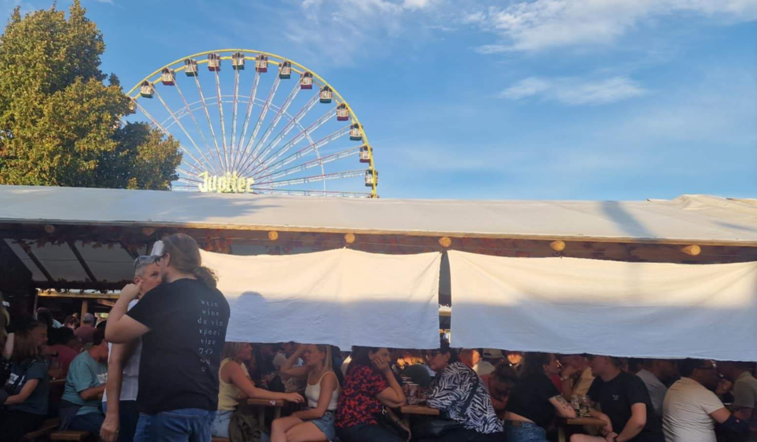 Die Polizei berichtet von einem weitgehenden friedlichen 2. WuMa-WE in DÜW. Foto. Niloo. 