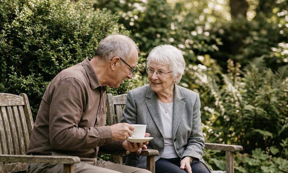 Zufrieden im gewohnten Umfeld alt werden. 