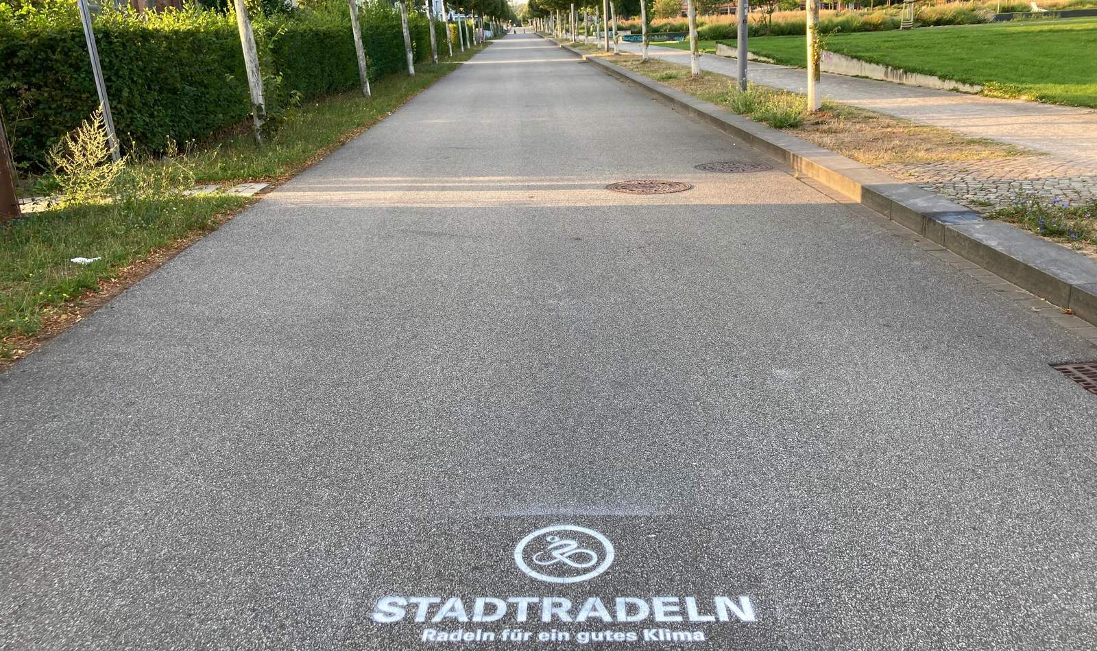 Im Mai heißt es in LD wieder STADTRADELN. Archivfoto. Stadt. LD. Frei.