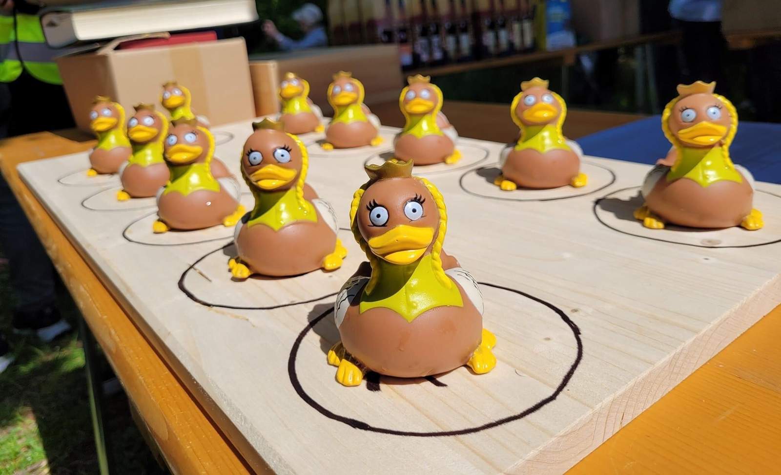 Ein Erlebnis beim Erlebnis-Sonntag in NW am 3. Mai. Das Elwetritsche-Rennen. 