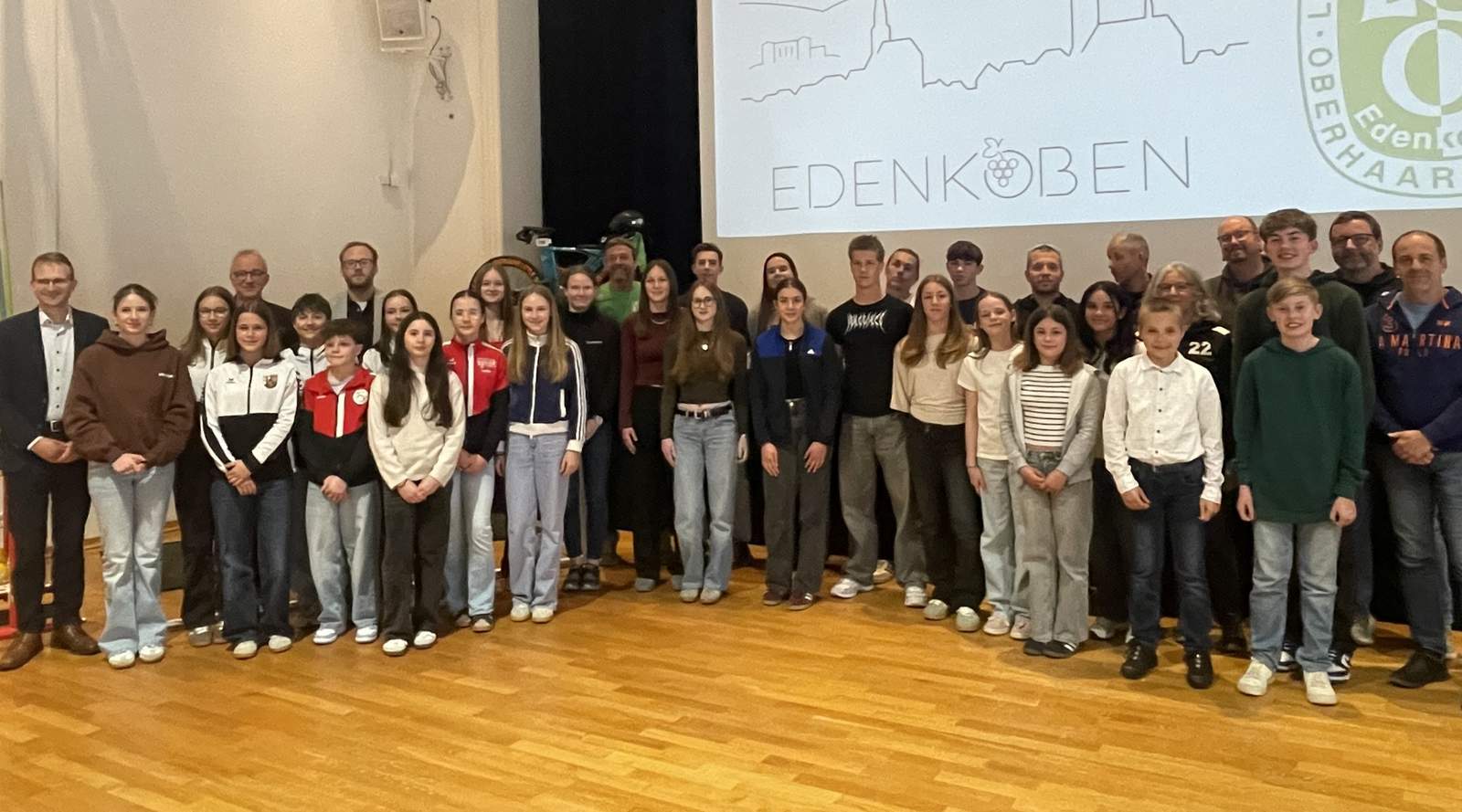 Sportlerehrung in der VG Edenkoben. Foto. VG. Edenkoben. Frei. 