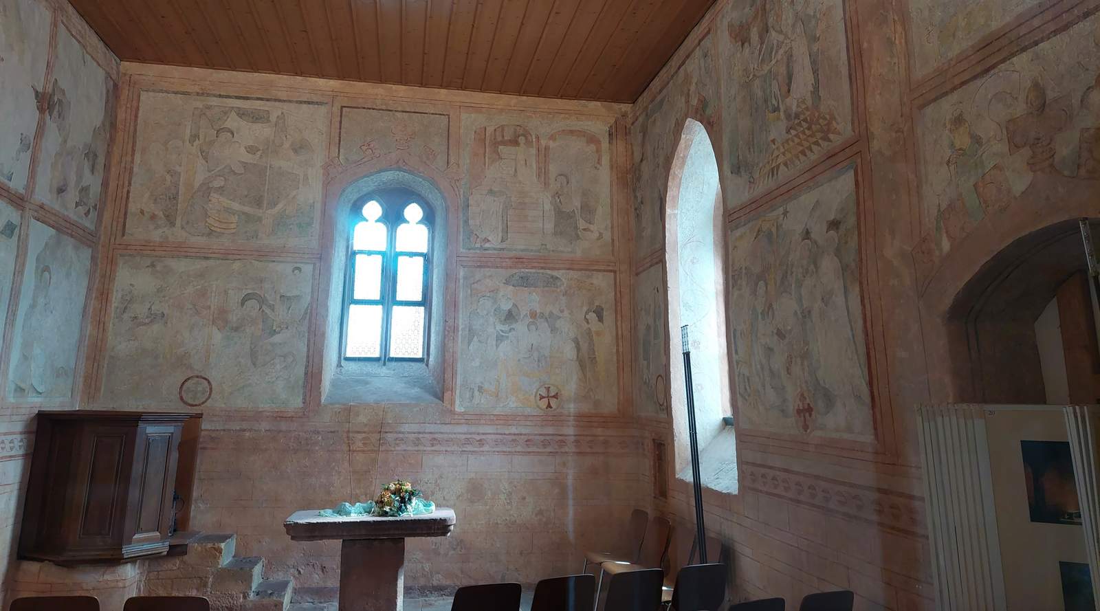 Beim Sommerfest der VG Annweiler wird auch eine Führung durch die Kapelle "Zu unserer lieben Frau" angeboten. Bitte anmelden. 