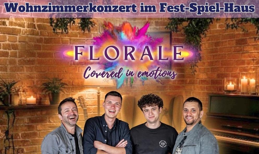Die Band Florale lädt zum Konzert ins Festspielhaus nach Niederhorbach ein. 