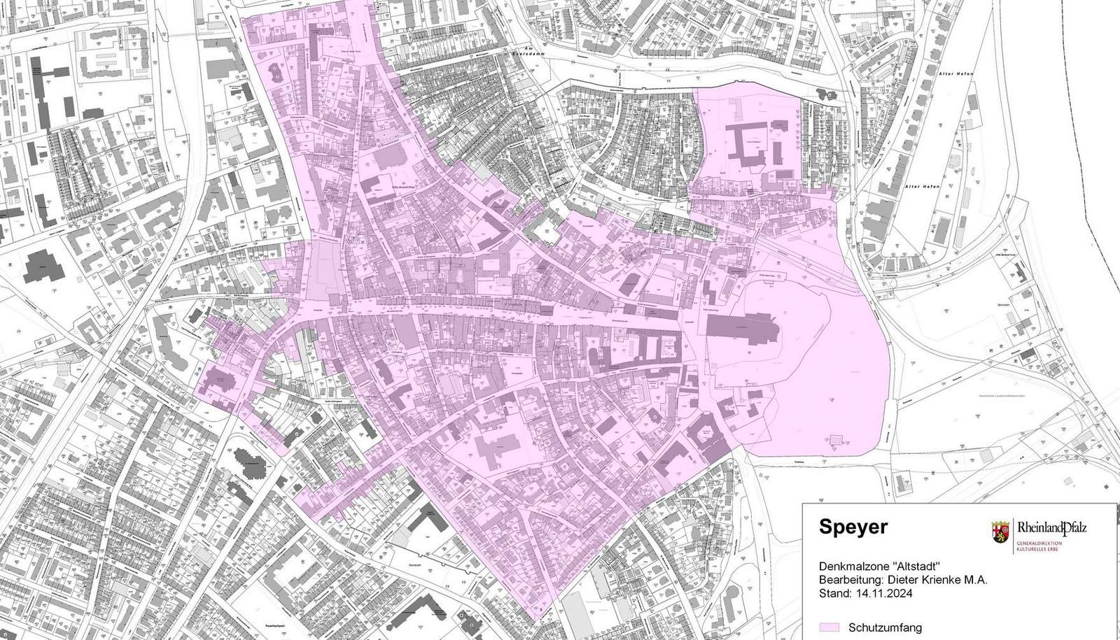 Die SPer Altstadt ist als Stadtdenkmal anerkannt worden. 