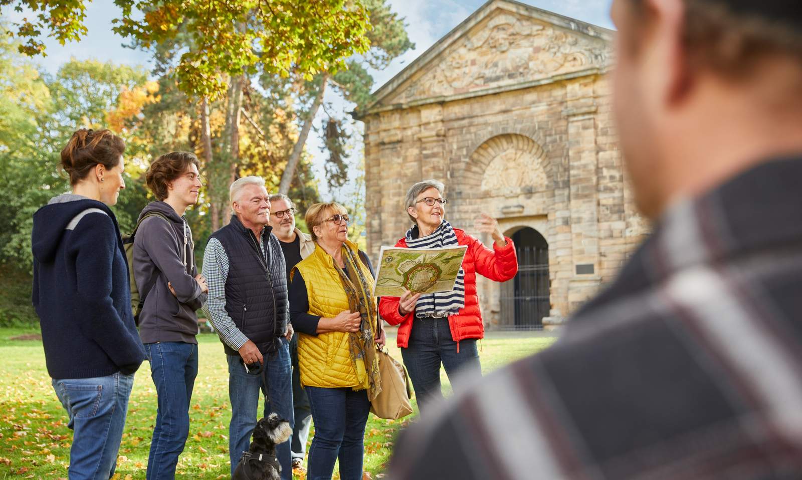 Bei den Gästeführungen durch LD können die Besucher gemeinsam mit den Gästeführern die Geschichte der Südpfalzmetropole entdecken. Foto. Georg Merkel. Photographie. Pressefrei. 