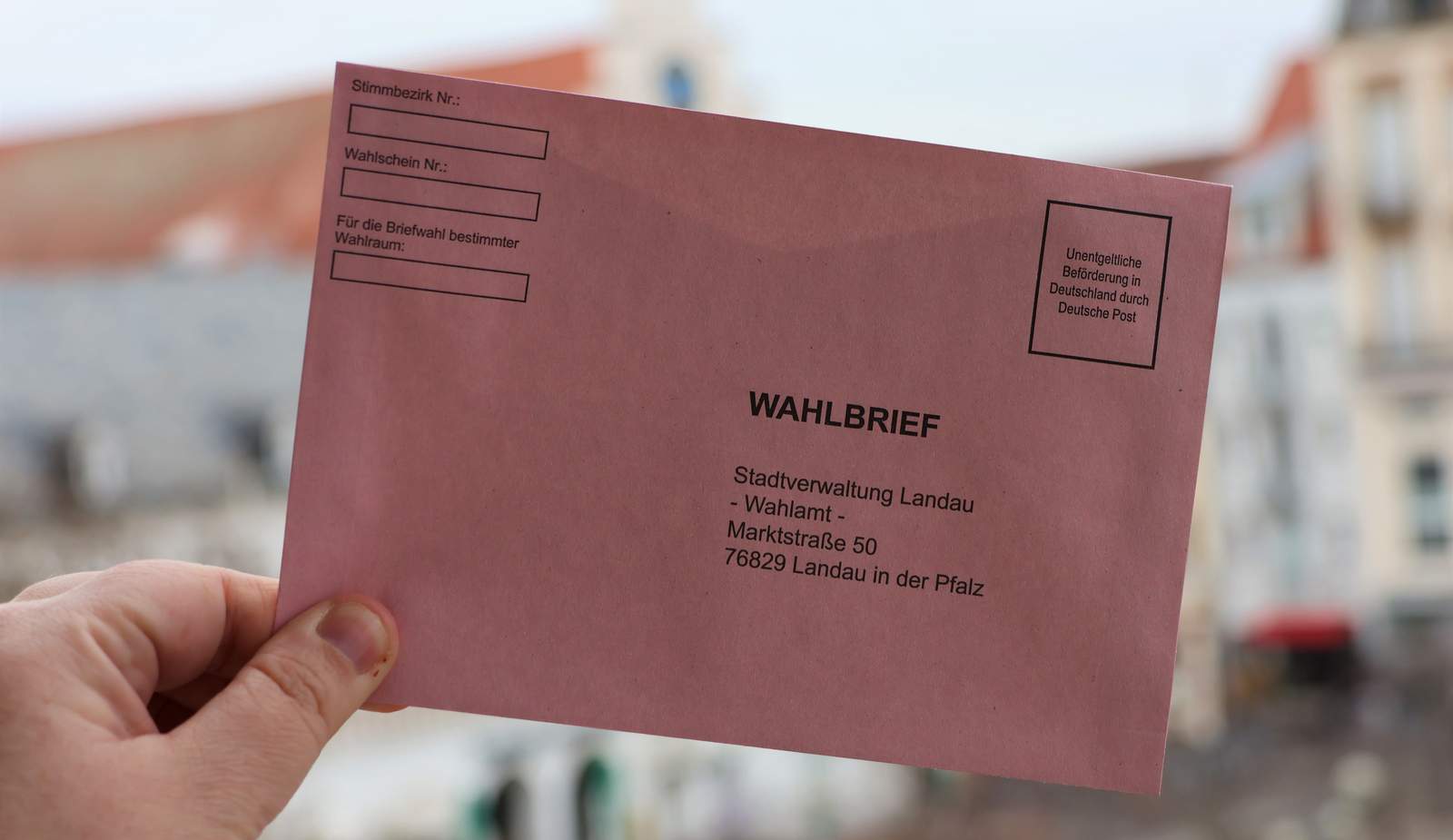 Die Vorbereitungen für die Landtagswahlen laufen auf Hochtouren. Auch in LD. Foto. Stadt. LD. Frei. 