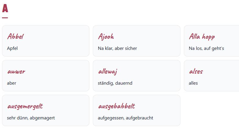 Pälzisch. Mundart-Stiftung fördert Projekte. 