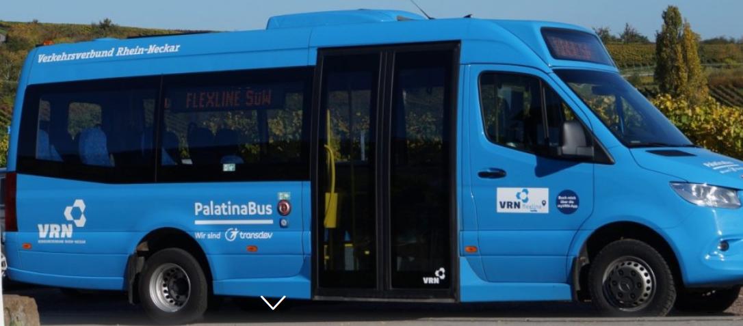 Mit der FlexLine bequem zum Leinsweiler Sommer kommen und wieder zurück. 