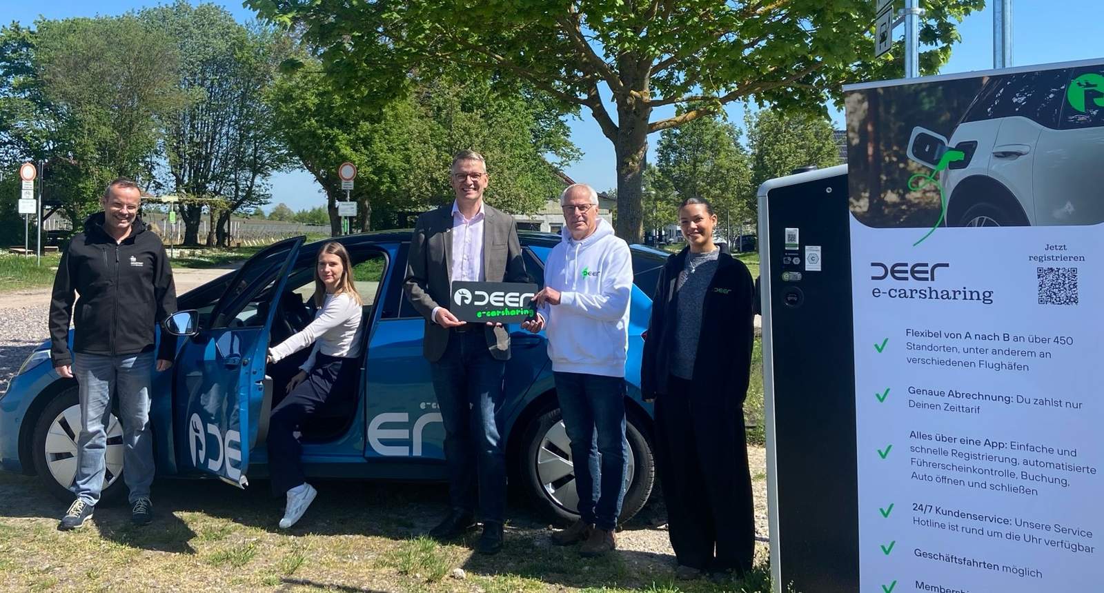 In NW gibt es nun auch Car-Sharing auf elektrisch. 