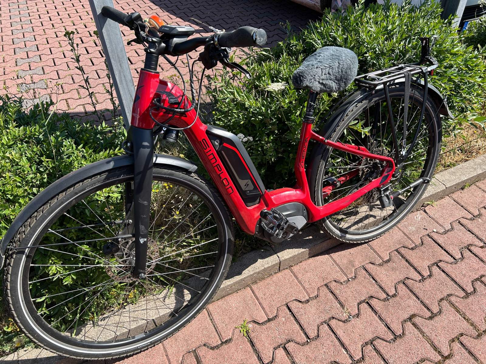 Die Fahrerin dieses E-Bikes wurde am Samstagmorgen von einem Pkw-Fahrer auf dem P-Platz des Wasgau-Marktes in Maikammer angefahren. 