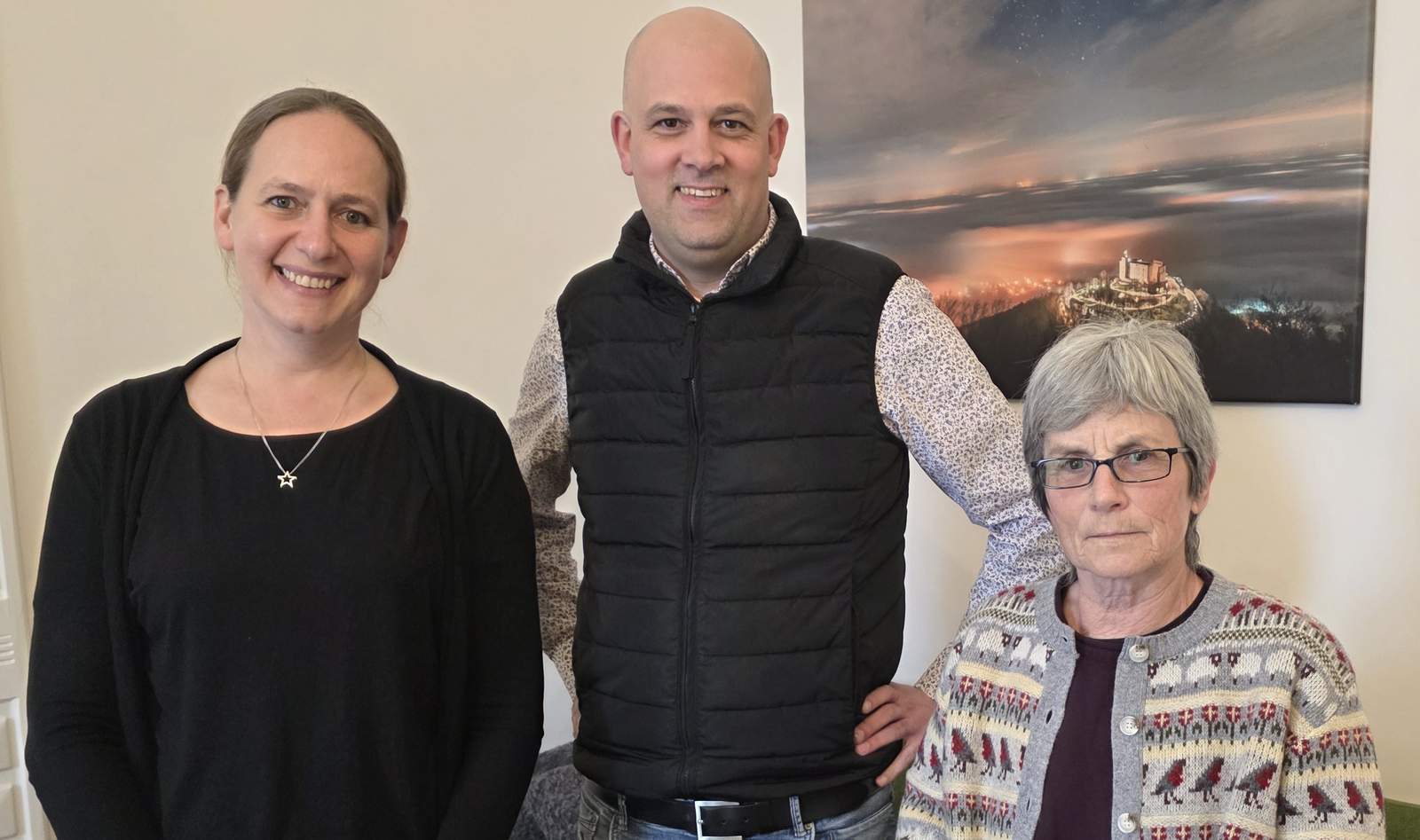 GER-Landrat Martin Brandl im Gespräch mit dem Nabu in Sachen Hochwasserschutz. 