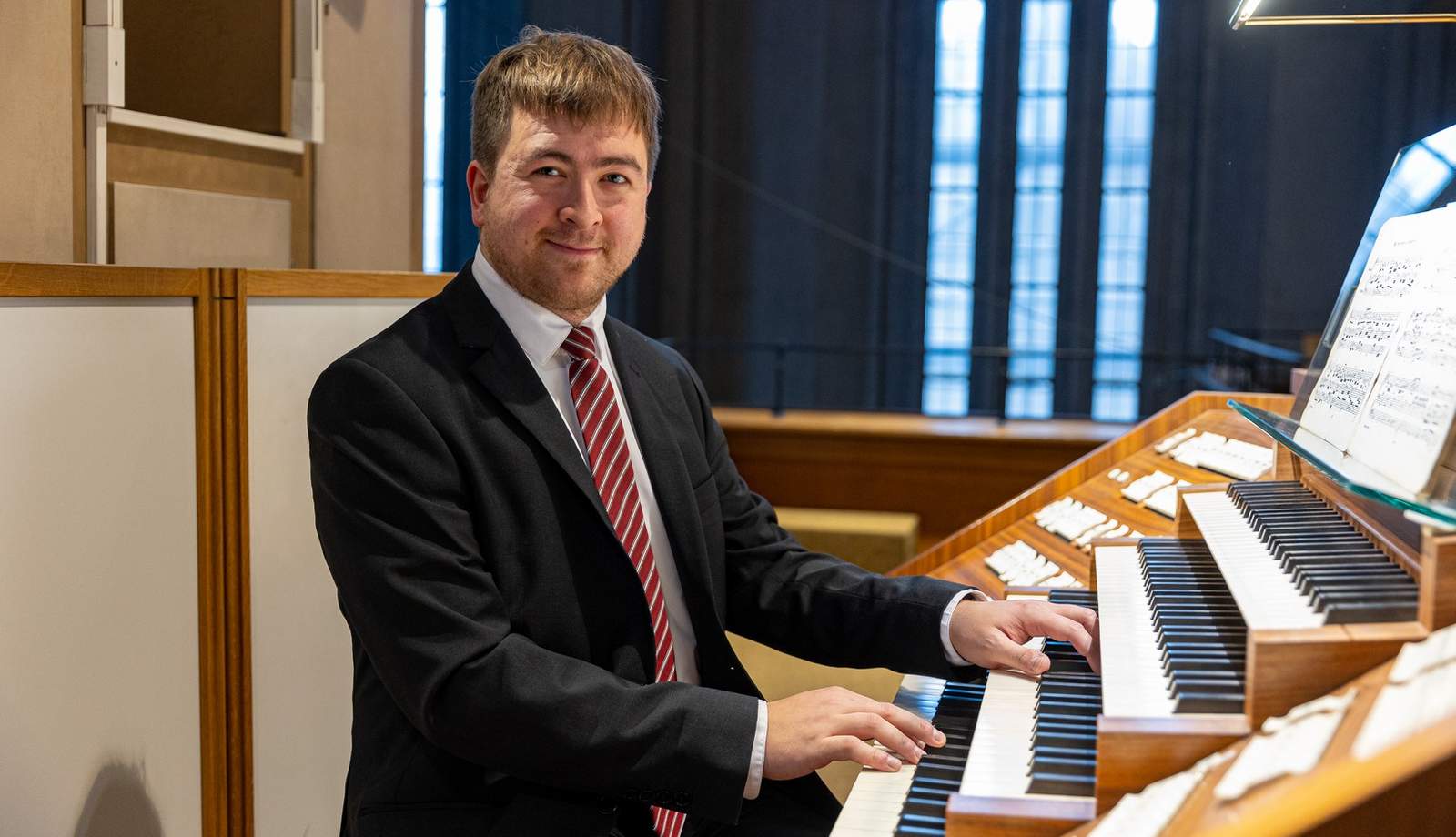 Der neue Dom-Organist Bastian Fuchs. Foto. privat.