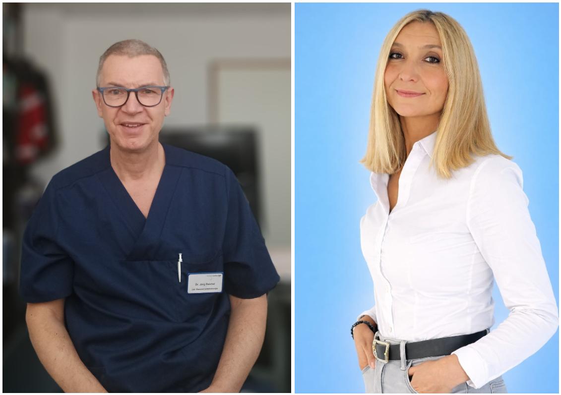 Dr. med Jörg Reichel und Tatjana Graf referieren beim nächsten Gesundheitsgespräch in BZA über Hand-Gesundheit. 