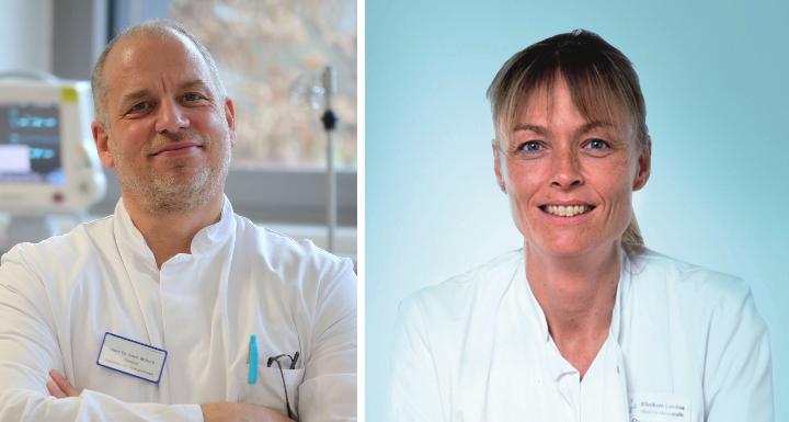 Die Ärzte im Klinikum LD-SÜW, Steffen Münch und Uta Herrmannspahn, halten einen Vortrag zum Thema Sodbrennen in LD. Foto. Klinikum. LD-SÜW. Frei. 