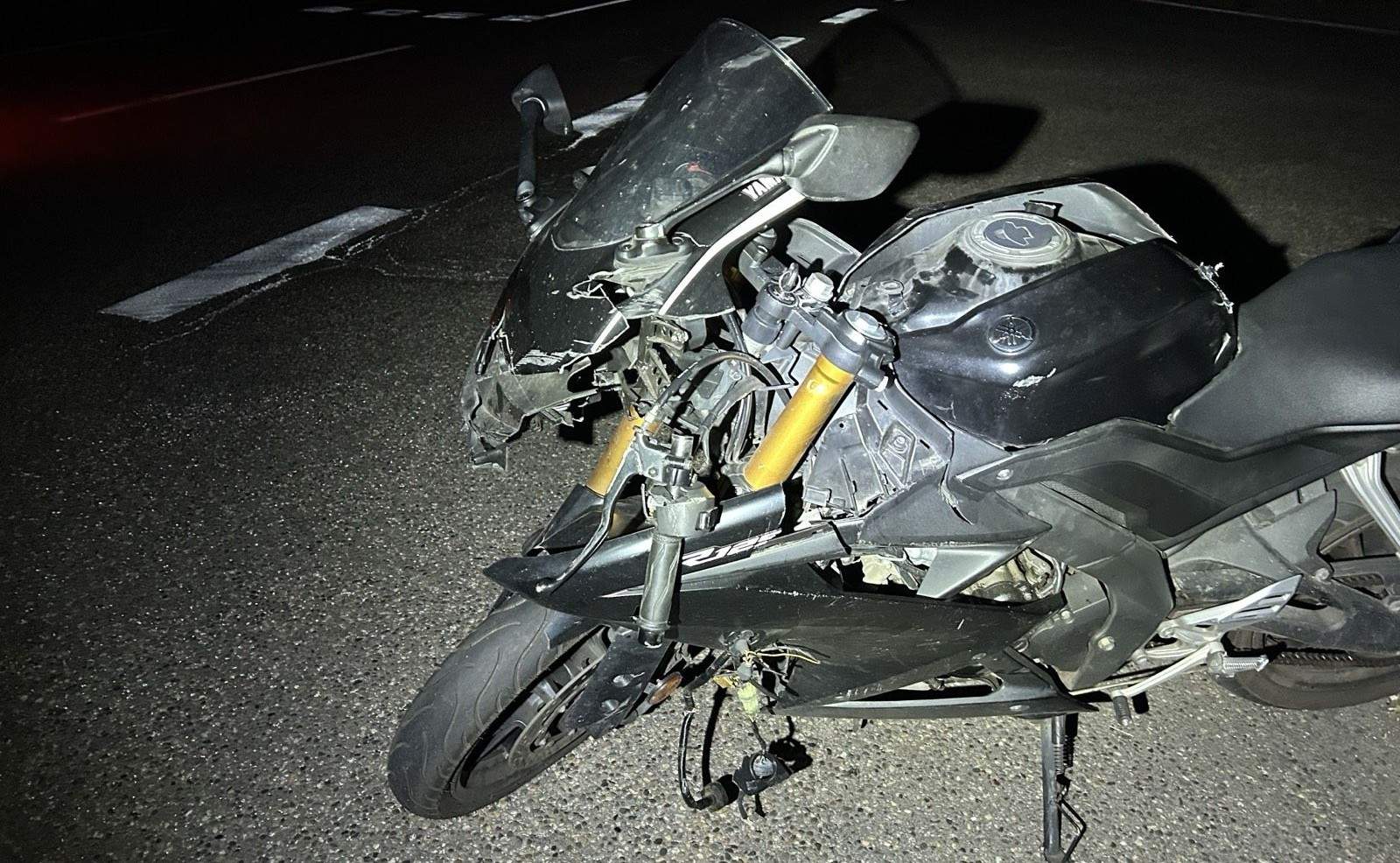 In Offenbach wurde ein Leichtkraftrad-Fahrer von einem Lkw angefahren. 