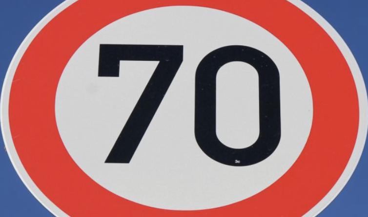 Auf der B 9 in der 70er-Zone bei Langenberg waren etliche Verkehrsteilnehmer zu schnell unterwegs.