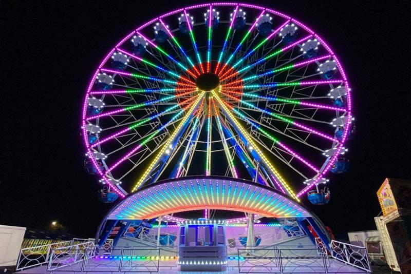 Für Beschicker gibt es Rabatt-Tickets für das Riesenrad Ostseestern auf dem Novembermarkt in PS. Ab sofort. 
