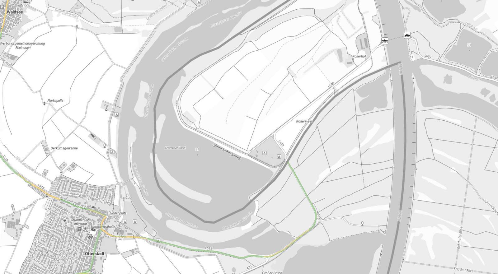 Die Sanierung der Zuwegung zur Fährenzufahrt bei Otterstadt geht in die nächste Phase.