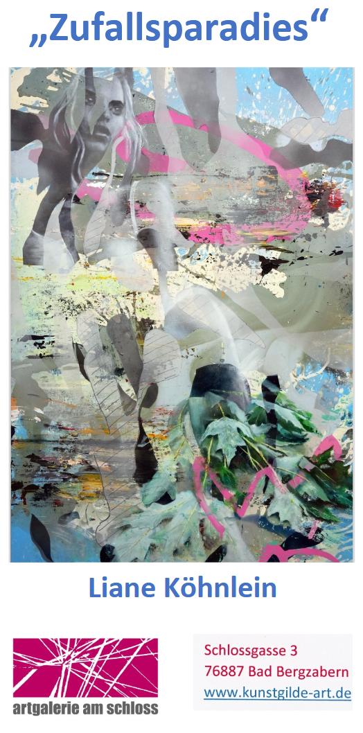 Die neue Ausstellung in der Kunstgilde in BZA heißt Zufallsparadies von Liane Köhnlein öffnet am 8. November. 