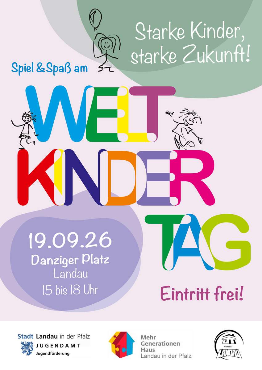 Am 19. September wird auf dem Danziger Platz in LD Weltkindertag gefeiert. Foto. Stadt. LD. Frei. 